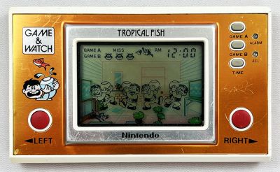 Nintendo game (ゲームワッチ)TROPICAL FISH Tropical Fish | Nintendo | Fandom