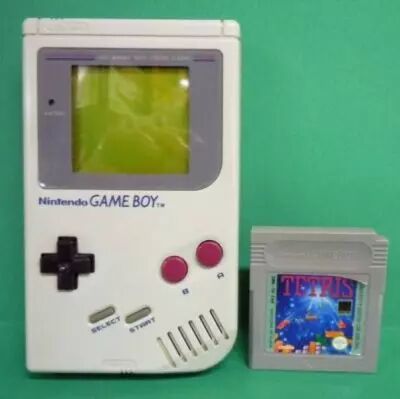 Nintendo Game Boy - Console (Model n�DMG-01) + Jeu Tetris