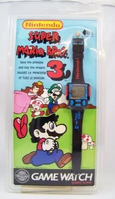 Nintendo Game Watch - Montre � Quartz - Super Mario Bros. 3 (neuf sous blister) 