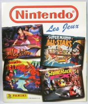 Nintendo Games - Panini Stickers collector book 1993