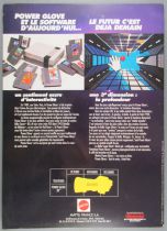Nintendo Mattel - Fiche  Professionnelle Présentative 1990 -  L\'Age de la Manette Power Glove