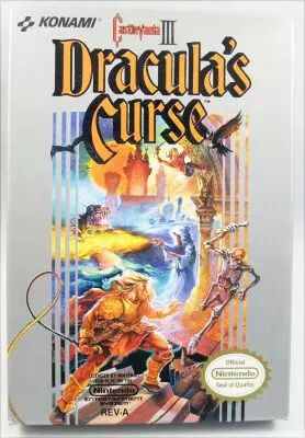 Nintendo NES - Castlevania III Dracula\'s Curse - Konami (US version)