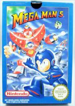 Nintendo NES - Megaman 5 - Capcom (PAL version)