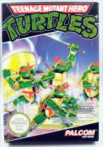 Nintendo NES - Teenage Mutant Hero Turtles - Palcom Software (PAL version)