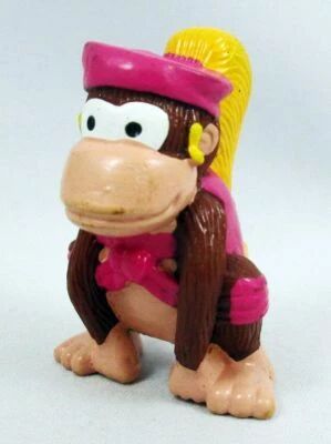 Nintendo Universe - Donkey Kong - Kelloggs Premium Plastic Figure - Dixie Kong