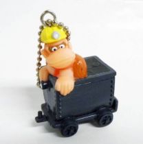 Nintendo Universe - Donkey Kong on trolley - Keychain Plastic Figure