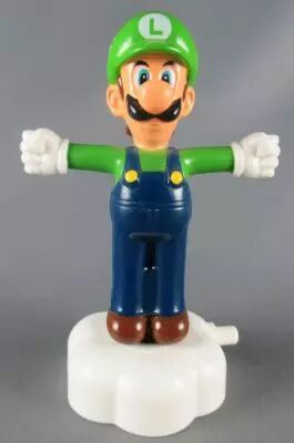 Nintendo Universe - Mario Bros. - Figurine McDonald\'s 2016 - Luigi Tourne sur lui m�me