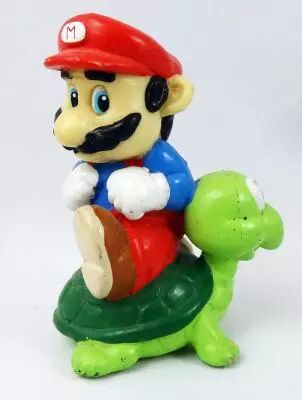 Nintendo Universe - Mario Bros. - Figurine PVC Applause - Mario sur tortue