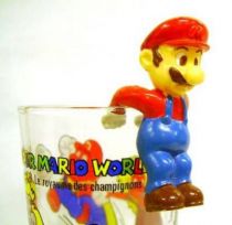 Nintendo Universe - Mario Bros. - Kellogs PVC Figure - Mario (hang glass by back)