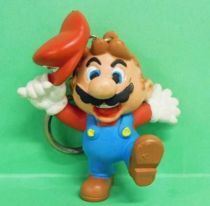 Nintendo Universe - Mario Bros. - Miniland PVC Figure - Mario saluting with cap (keychain)