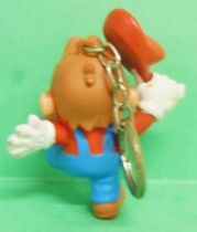 Nintendo Universe - Mario Bros. - Miniland PVC Figure - Mario saluting with cap (keychain)