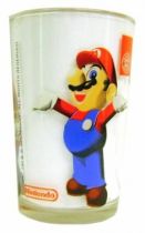 Nintendo Universe - Super Mario 64 - Leclerc Mustard glass - Mario & Bowzer