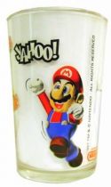 Nintendo Universe - Super Mario 64 - Leclerc Mustard glass - Mario & Bowzer