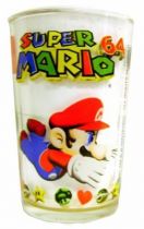 Nintendo Universe - Super Mario 64 - Leclerc Mustard glass - Mario in action