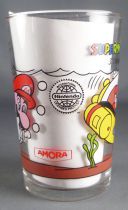 Nintendo Universe - Super Mario World - Amora 1993 Mustard glass - #3 Undersea adventures