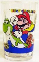 Nintendo Universe - Super Mario World - Amora Mustard glass - #6 Dinosaurs Land