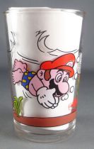 Nintendo Universe - Super Mario World - Verre à moutarde Amora 1993 - #3 L\'Escapade Sous-Marine