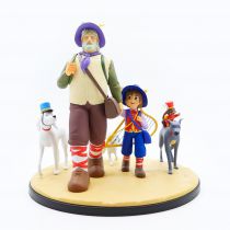 Nobody\'s Boy Remi - LMZ Collectibles Statues: Remi, Vitalis, Capi, Dolce, Zerbino & Joli-Coeur