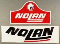 Nolan - Casques Moto - Lot de 2  Autocollants Vintages