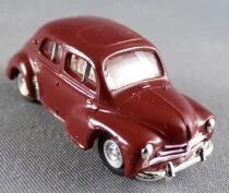 Norev 513204 Micro Miniature Ho 1/86 Renault 4 CV Rouge Bordeaux Neuve Boite