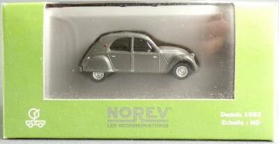 Norev AMC 009167 Micro Miniature Ho 1/86 Citro�n 2CV AZ Grise Neuve Boite