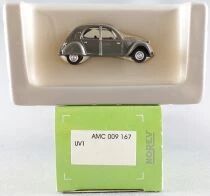 Norev AMC 009167 Micro Miniature Ho 1:86 Citro&euml;n Grey 2CV AZ Mint in Box