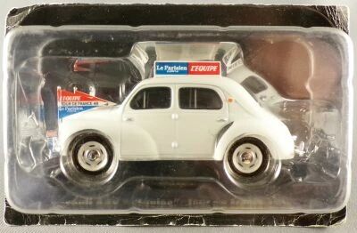 Norev Atlas Renault 4CV L\'Equipe V�hicule Officiel du Tour de France 1948 Neuve Boite