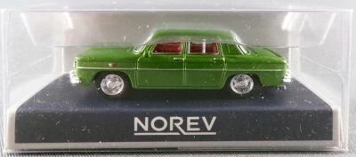 Norev Micro Miniature 512791 Ho 1:87 Renault 8 1971 Jade Green Mint in Box