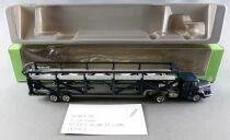 Norev Micro Miniature 550006 Ho 1/87 Camion Unic Remorque Transport d\'Automobiles en Boite