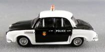 Norev Micro-Miniatures 513082  Ho 1:86 Renault Dauphine Police Black & White Mint no Box