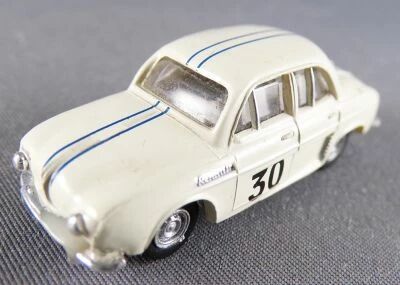 Norev Micro-Miniatures 513089  Ho 1:86 Renault Dauphine Gordini White #30 Mint no Box
