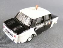 Norev Micro-Miniatures 571082  Ho 1:86 Simca 1000 Police Black & White Mint no Box