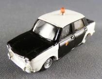 Norev Micro-Miniatures 571082 Ho 1/86 Simca 1000 Police Pie Neuve sans Boite