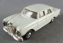 Norev Micro-Miniatures N°505 Ho 1/86 Mercedes Benz 220SE Grey Metallized Wheels Weighted
