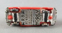 Norev Micro-Miniatures N°514 Ho 1:86 Renault 8 Red Metallized Wheels