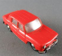 Norev Micro-Miniatures N°514 Ho 1/86 Renault 8 Rouge Roues Métallisée