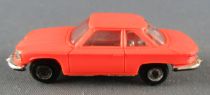 Norev Micro-Miniatures N°530 Ho 1/86 Panhard 24CT Orange Roues Métallisée Lestée