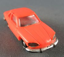 Norev Micro-Miniatures N°530 Ho 1/86 Panhard 24CT Orange Roues Métallisée Lestée