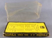 Norev N° 57 Boite Vide pour Simca 1000 1/43