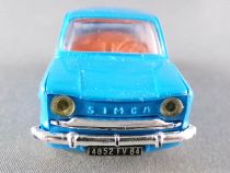 Norev N° 57 Simca 1000 Bleu Clair Proche Neuf Boite 1/43