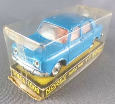 Norev N� 57 Simca 1000 Light Blue Near Mint in Box1:43