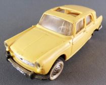 Norev N°51 Peugeot 404 Jaune Toit Ouvrant Servo Direction 1/43
