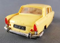 Norev N°51 Peugeot 404 Jaune Toit Ouvrant Servo Direction 1/43