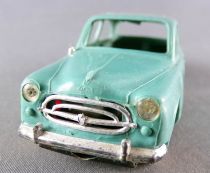 Norev N°9 Peugeot 403 Berline Turquoise Plancher Métal 1/43