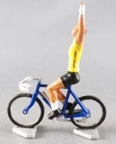 Norev pour Atlas - Cycliste Tour De France Maillot Jaune Bras Lev&eacute;s Dossard N&deg;1