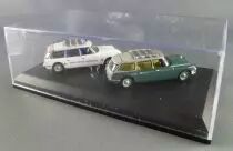 Norev Universal Hobbies for Atlas Ho 1/87 1960 Citro&euml;n ID Station Wagon + 1960 Citro&euml;n ID Station Wagon Ambulance Mint in box