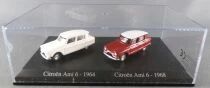 Norev Universal Hobbies pour Atlas 1/87 Ho Citro&euml;n Ami 6 - 1964 + Ami 6 - 1968 Neuf Boite