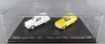 Norev Universal Hobbies pour Atlas 1/87 Ho Citro&euml;n Ami 6 T&ocirc;l&eacute;e - 1968 + Ami 6 T&ocirc;l&eacute;e Citro&euml;n Service - 1968 Neuf Boite