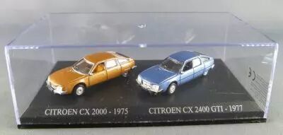 Norev Universal Hobbies pour Atlas 1/87 Ho Citro�n CX 2000 - 1975 + CX 2400 Gti - 1977 Neuf Boite