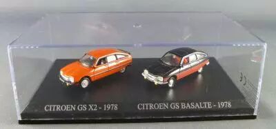 Norev Universal Hobbies pour Atlas 1/87 Ho Citro�n GS X2 - 1978 + Citro�n GS Basalte - 1978 Neuf Boite